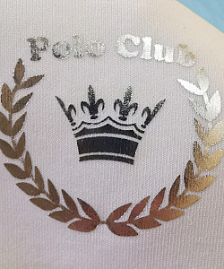 Термоаппликация на одежду герб Поло Клуб