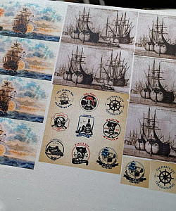 Картинки на фанере Морская тематика